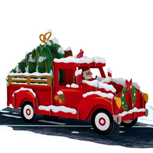 Load image into Gallery viewer, Christmas Truck Lovepop Card