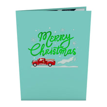 Load image into Gallery viewer, Christmas Truck Lovepop Card