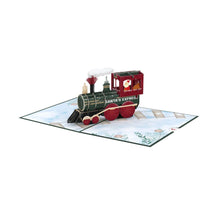 Load image into Gallery viewer, Santa Christmas Train Lovepop Card