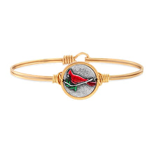 Load image into Gallery viewer, Red Cardinal Bangle Bracelet
