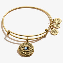 Load image into Gallery viewer, Alex and Ani Evil Eye Charm Bangle
