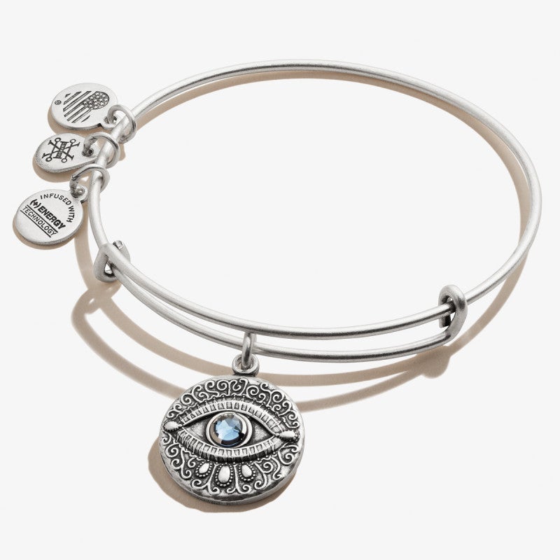 Evil Eye Charm Bangle – Giftology Scottsdale