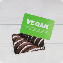 Load image into Gallery viewer, Vegan Not Vegan Card Gard