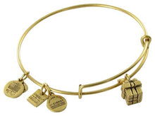 Load image into Gallery viewer, Alex and Ani Gift Box Charm Bangle