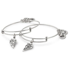 Load image into Gallery viewer, Best Friends Set of 2 Bangle Bracelets