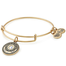 Load image into Gallery viewer, Alex and Ani Midnight Sun Charm Bangle