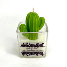 Load image into Gallery viewer, Cactus Flower &amp; Jade Soy Wax Candle - Saguaro 2.5oz
