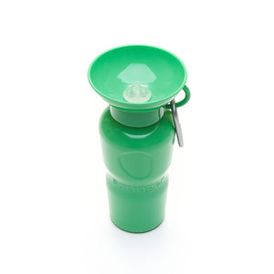 Portable Pet Classic Travel Bottle for Walking Hiking and Traveling - Green