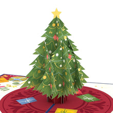 Load image into Gallery viewer, Christmas Tree Celebration Lovepop card