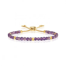 Load image into Gallery viewer, Signature Stones - Faceted Amethyst Stone Bracelet - Family
