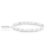 Load image into Gallery viewer, Katie Loxton Signature Stones - Karma - Howlite Silver Double Layered Bracelet