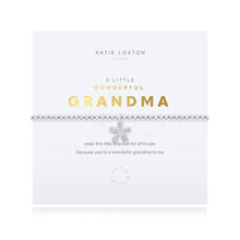 Load image into Gallery viewer, A Little Wonderful Grandma Bracelet - Silver
