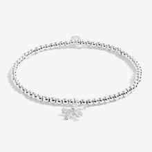 Load image into Gallery viewer, If Mom&#39;s Were Flowers I&#39;d Pick You- Silver Stretch Bracelet

