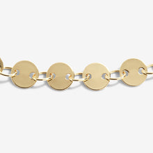 Load image into Gallery viewer, Anklet - Disc Chain, 10.2" Adjustable Length
