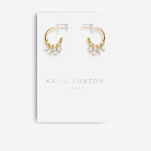Load image into Gallery viewer, Bohemia Howlite Statement Earrings - Gold