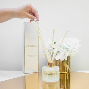 You Are Wonderful Reed Diffuser - Pomelo and Lychee Flower