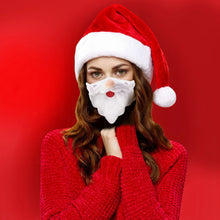 Load image into Gallery viewer, Santa Face Mask