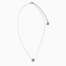 Load image into Gallery viewer, My Saint My Hero Benedictine Blessing Petite Necklace Silver