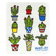 Load image into Gallery viewer, Cactus Pots - Swedish Dish Cloth