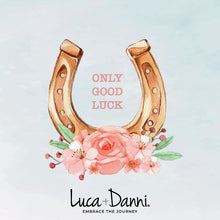 Load image into Gallery viewer, Lucky Horseshoe Charm Bangle Bracelet