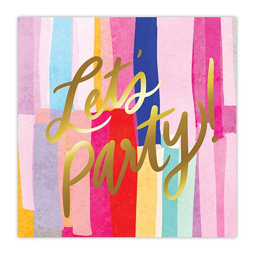 Beverage Napkins - Let's Party