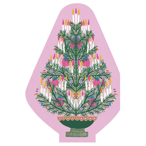 Jumbo Shaped Party Napkin - Christmas Tree