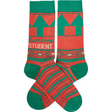 Load image into Gallery viewer, Socks - Awesome Student
