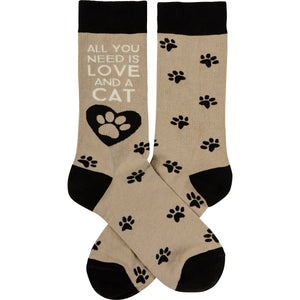 Socks - All You Need Is Love And A Cat