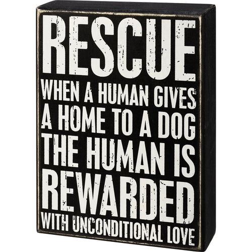 Unconditional Love Rescue - Box Frame
