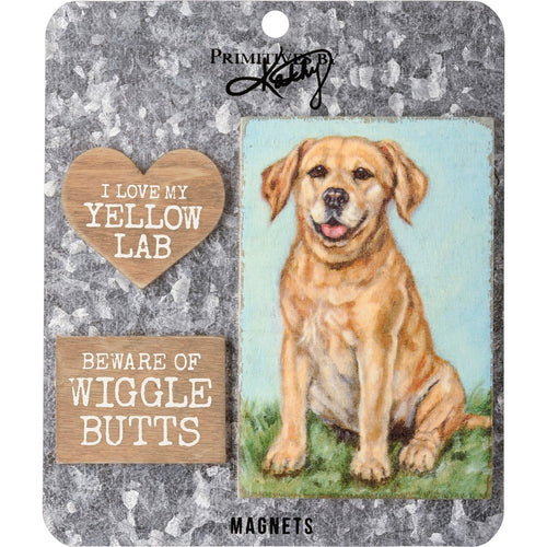 Magnet Set - Yellow Lab