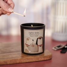 Load image into Gallery viewer, Light This There&#39;s A Lot Of Dogs In Here Jar Candle - French Vanilla
