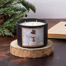 Load image into Gallery viewer, Snowman Jar Candle - Sugar Cookie Scent
