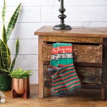 Load image into Gallery viewer, Socks - Awesome &amp; Amazing
