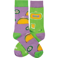Load image into Gallery viewer, Socks - Tacos And Tequila
