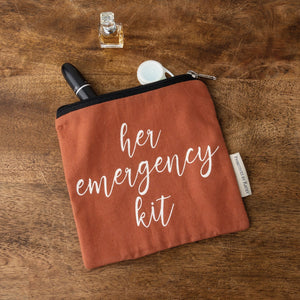 Her Emergency Kit Everything Pouch
