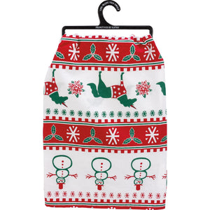 Tis The Season To Bring The Ugly Towel - Dish Towel