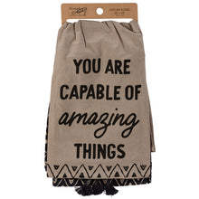 Load image into Gallery viewer, You are Capable Of Amazing Things - Dish Towel Set
