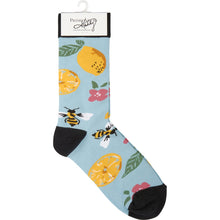 Load image into Gallery viewer, Socks - Lemons And Bees
