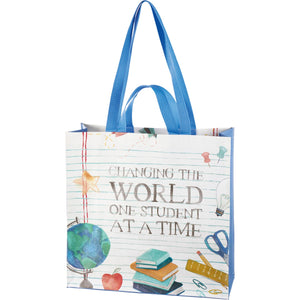 Market Tote - Changing The World One Student At A Time