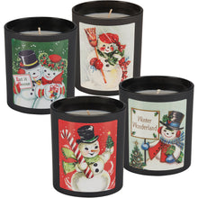 Load image into Gallery viewer, Snowy Friends Candle - Sugar Cookie Scent
