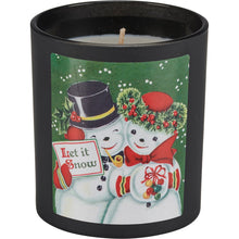 Load image into Gallery viewer, Snowy Friends Candle - Sugar Cookie Scent
