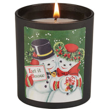 Load image into Gallery viewer, Snowy Friends Candle - Sugar Cookie Scent
