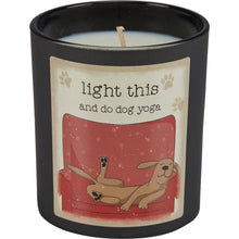Load image into Gallery viewer, Light This And Do Dog Yoga Jar Candle
