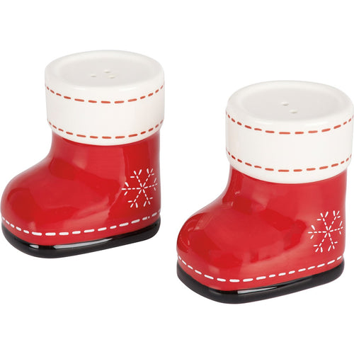 Red Boots - Salt & Pepper Set