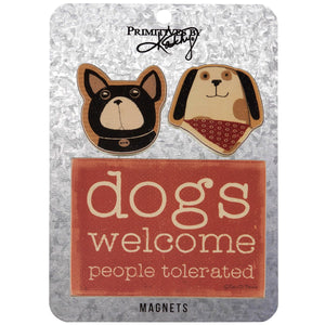 Magnet Set - Dogs Welcome