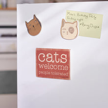Load image into Gallery viewer, Magnet Set - Cats Welcome
