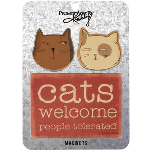 Magnet Set - Cats Welcome