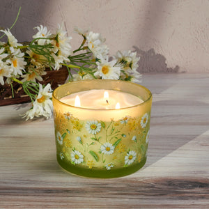Daisy Jar Candle - Flower Garden Scent