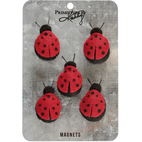 Ladybug Magnet Set