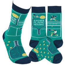 Load image into Gallery viewer, Socks - Rather Be Playing Pickleball
